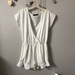 White Romper